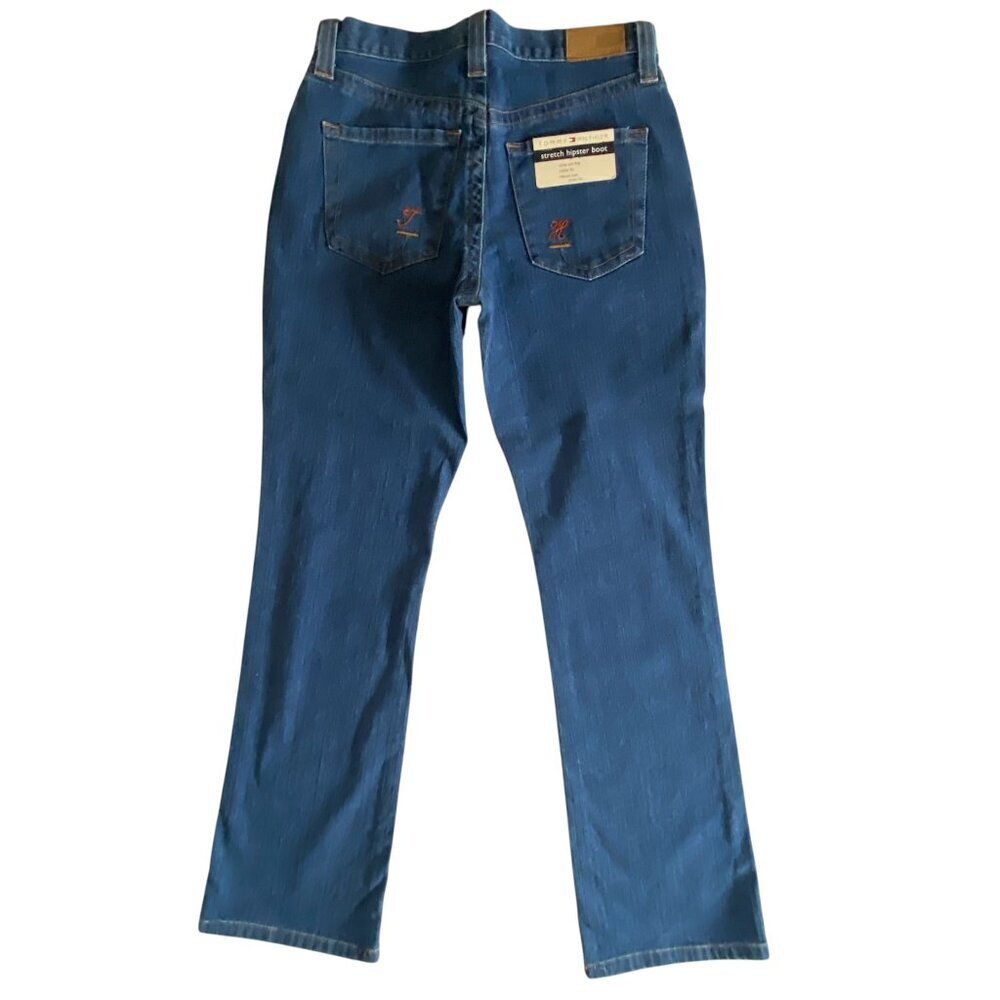 NWT Tommy Hilfiger Stretch Hipster Bootcut Jeans Sz8​​